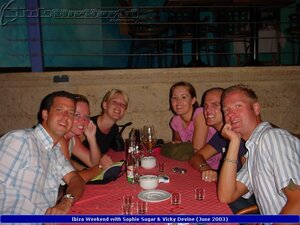 James, Sarah, Vicky Devine, Sophie Sugar, Andy Whitby - ClubTheWorld Ibiza Weekender (June 2003)