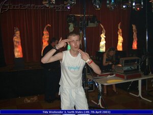 Matt - Tidy Weekender 3 @Pontins, Prestatyn (4th - 7th April 2003)