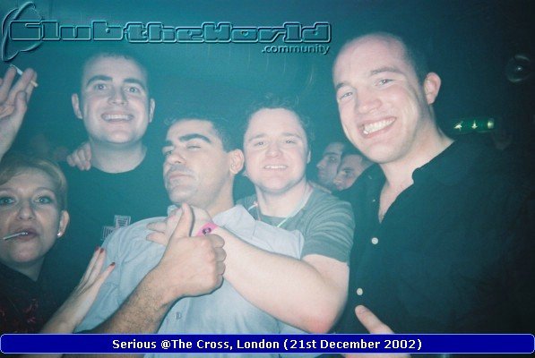 Serious @The Cross, Kings Cross (21st December 2002)