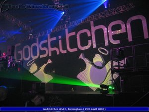 Godskitchen: A Gift From The Gods @The NEC, Birmingham (Saturday 19th April 2003)