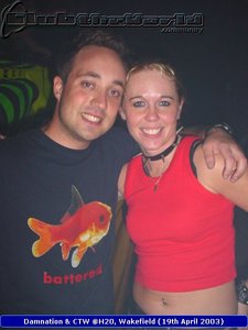 Clubbing Si & SarahPVC - Damnation @H20, Wakefield (19th April 2003)