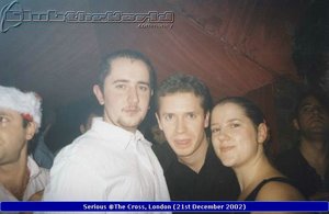 Kev, Nick & Elly - Serious @The Cross, Kings Cross (21st December 2002)