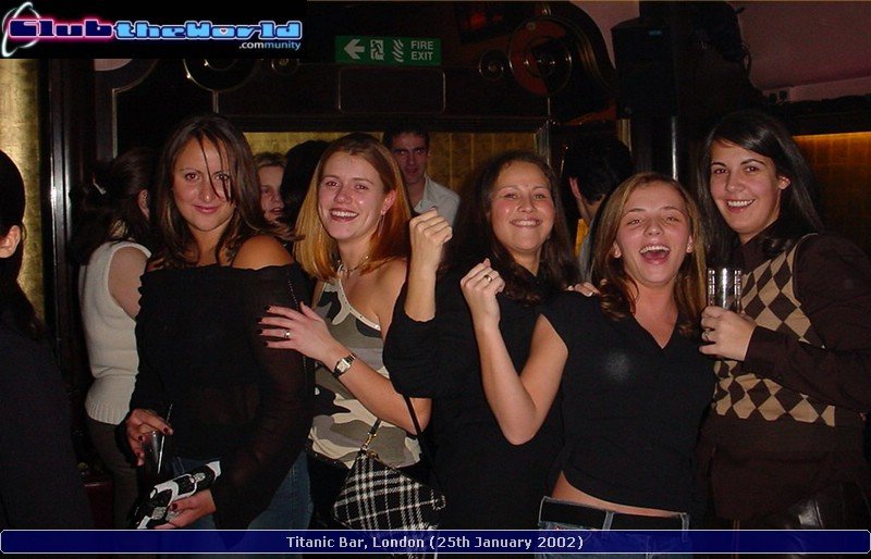 Titanic Bar, London (25th January 2002)