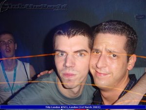 DJ Tommy & James - Tidy London @SE1, London (1st March 2003)