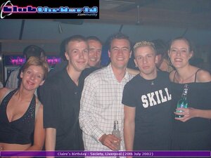 WubWub, FlakeyDove, Nice1bruvva, FredTheBaddie & Beckie La La - Claire’s Birthday @Society, Liverpool (20th July 2002)