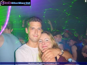 James & Claire - Tidy @SE1 Club, London (3rd August 2002)