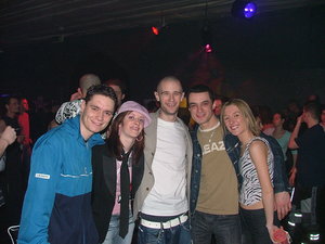 Crill, Liam, Ian, Maria - WiLDCHiLD vs Frantic @SeOne, London (20th March 2004)