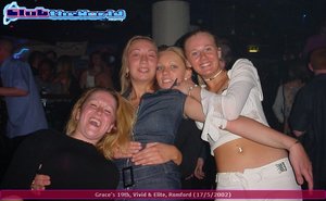 Grace's Birthday @Vivid & Elite, Romford (17th May 2002)