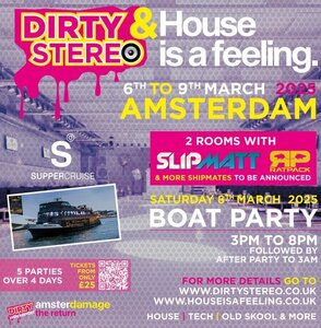 Amsterdamage 2025 - SATURDAY BOAT PARTY