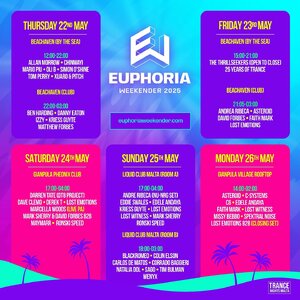 Euphoria Weekender Malta 2025