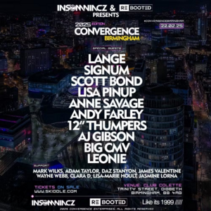 Insomniacz & Rebooted Present CONVERGENCE (Saturday 22nd February 2025)