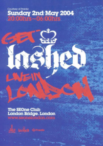 Lashed @SeOne, London (Bank Holiday Sunday 2nd May, 2004) A.png