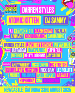 Noughty 90s Festival - Newcastle (Saturday 23rd August 2025)