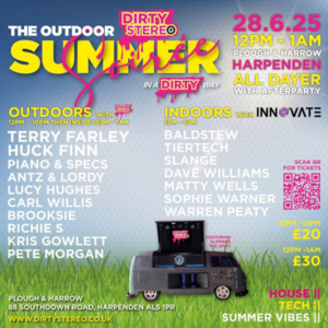 The Outdoor Dirty Stereo Summer Soirée