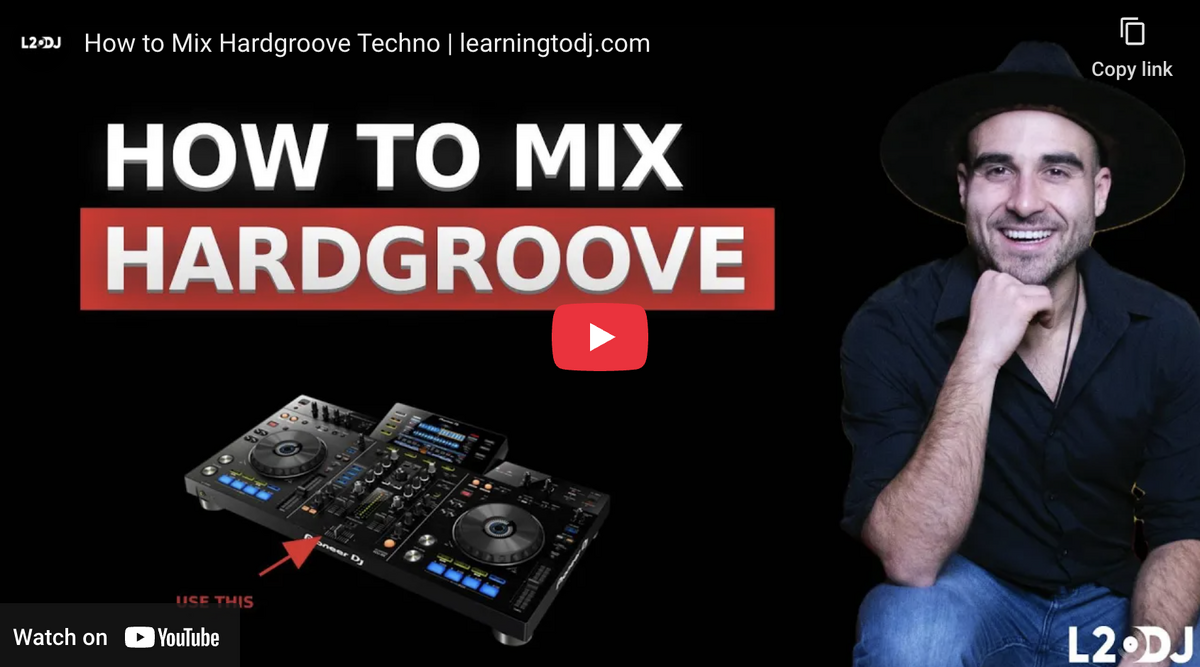 How to Mix Hardgroove Techno - DJ Tutorial