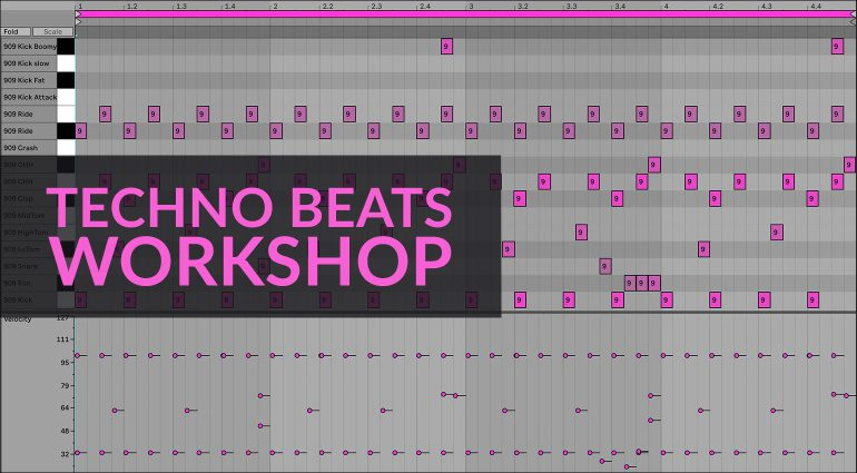 Techno Beats in Ableton Live Made Easy!