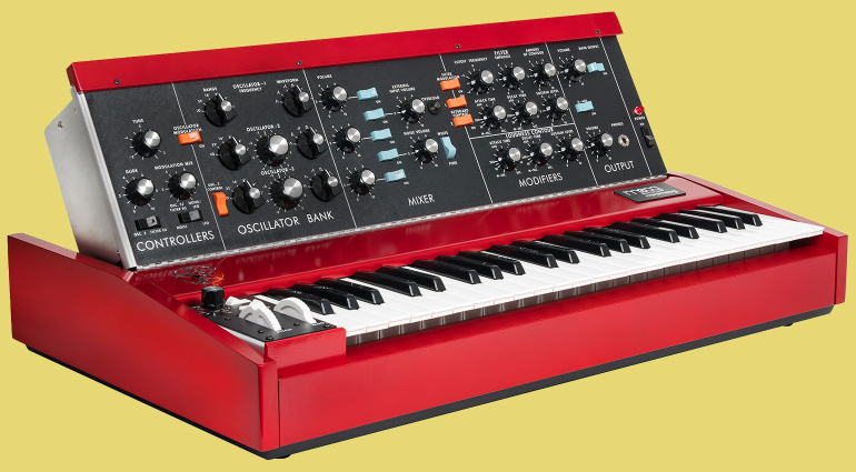 The Geddy Lee Minimoog Model D – Two Great Legends Collide