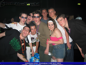 Godskitchen: A Gift From The Gods @The NEC, Birmingham (Saturday 19th April 2003)
