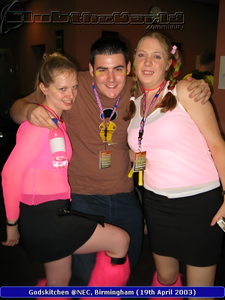 Godskitchen: A Gift From The Gods @The NEC, Birmingham (Saturday 19th April 2003)