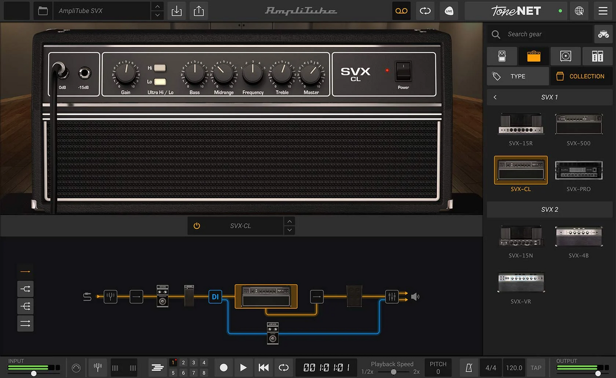 Get AmpliTube SVX by IK Multimedia for FREE for a limited time @ AudioPluginDeals