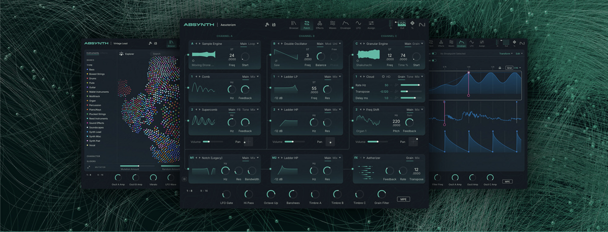 Introducing Absynth 6: The iconic hybrid synth returns with unprecedented depth and expression