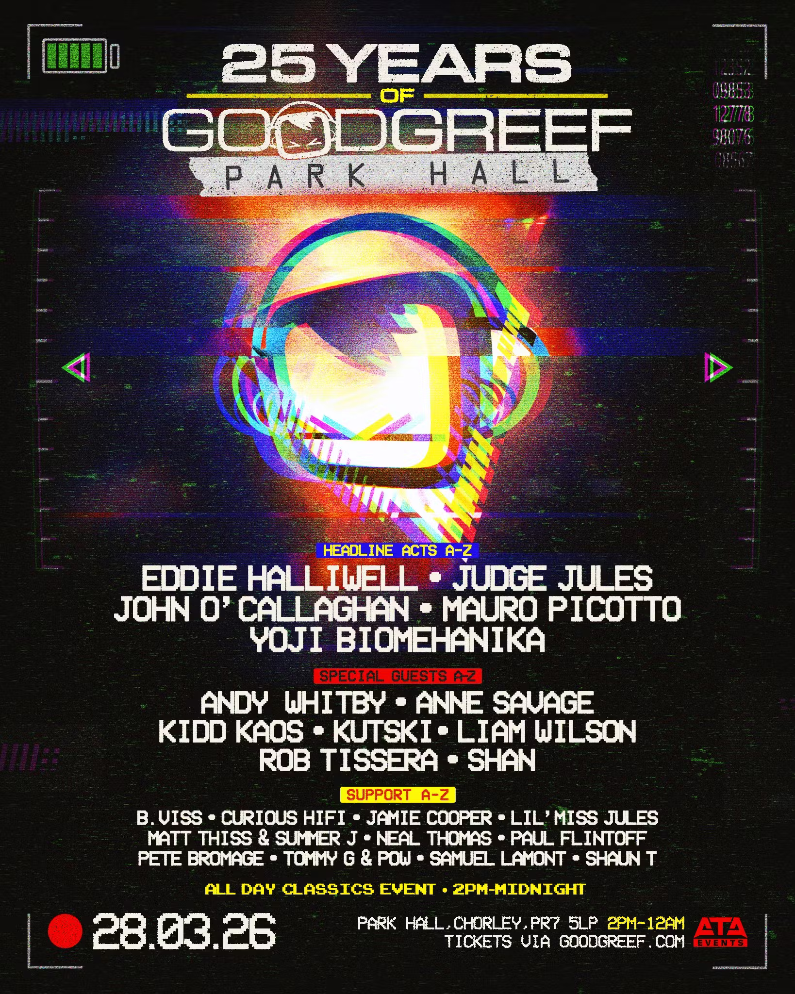 GoodGreef @Park Hall (Saturday 28th March 2026)